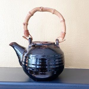 Vintage Tea Pot Signed 1966